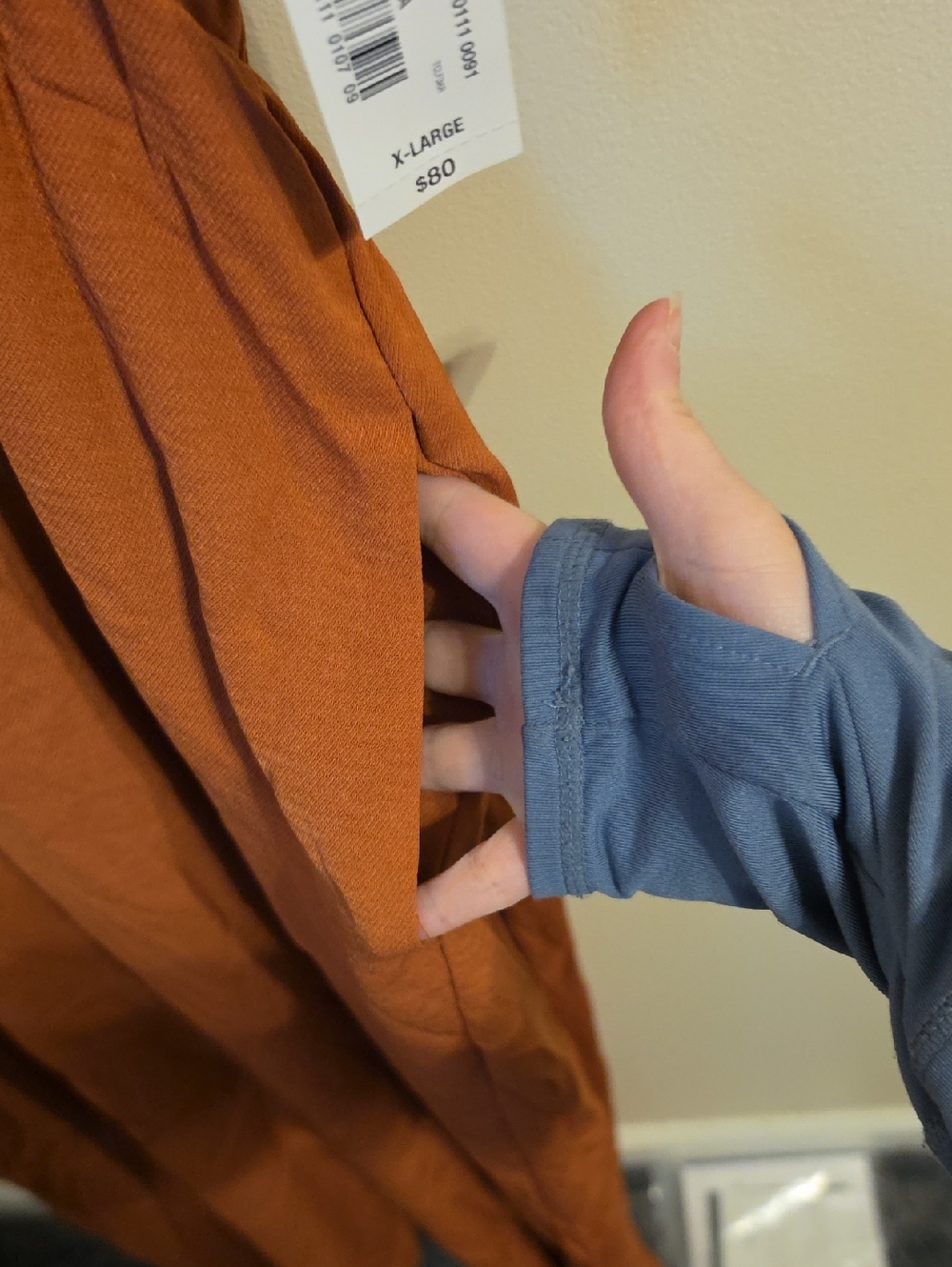 Worthington Terracotta Wide Leg Jumpsuit. NWT - Picture 7 of 10